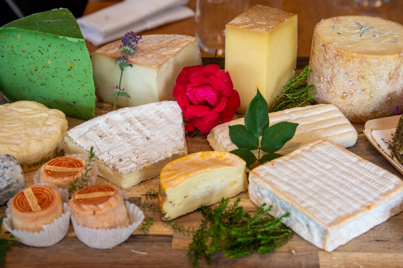 Plateau de fromages affinés